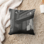 ヴィンテージ鋼建築超高層ビル構造 クッション (ブランケット)