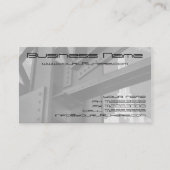 ヴィンテージ鋼建築超高層ビル構造 名刺 (正面)