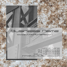 ヴィンテージ鋼建築超高層ビル構造 名刺