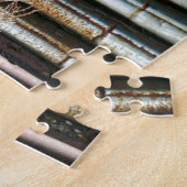 ヴィンテージ錆ついたGMCのトラック ジグソーパズル (側面)