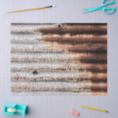 ヴィンテージ錆びた金属 薄葉紙 (クラフト)