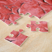 ヴィンテージ錆びた鉄壁のテクスチャ ジグソーパズル (側面)