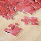 ヴィンテージ錆びた鉄壁のテクスチャ ジグソーパズル (側面)