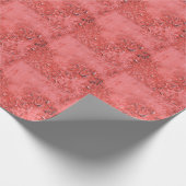 ヴィンテージ錆びた鉄壁のテクスチャ ラッピングペーパー (角)