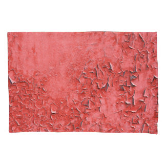 ヴィンテージ錆びた鉄壁のテクスチャ 枕カバー