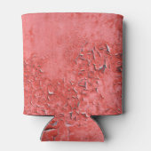 ヴィンテージ錆びた鉄壁のテクスチャ 缶クーラー (裏面)