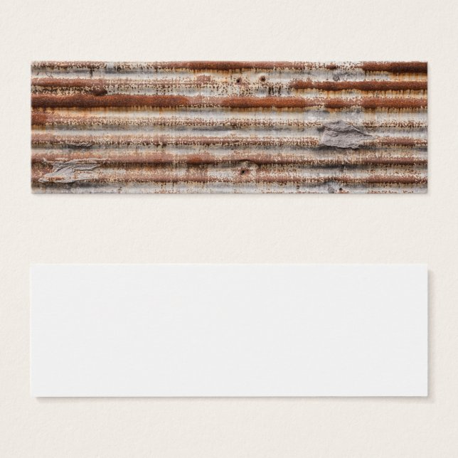 ヴィンテージ錆び金属 (正面&裏面)