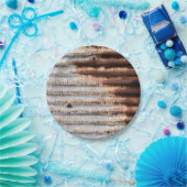 ヴィンテージ錆び金属 ペーパープレート (パーティー)