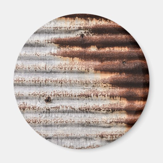 ヴィンテージ錆び金属 マグネット (正面)