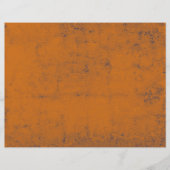 ヴィンテージ錆オレンジデカップテクスチャパターン (正面)