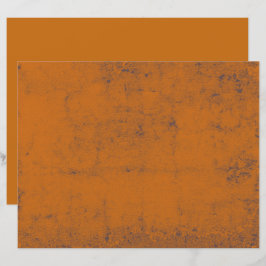 ヴィンテージ錆オレンジデカップテクスチャパターン