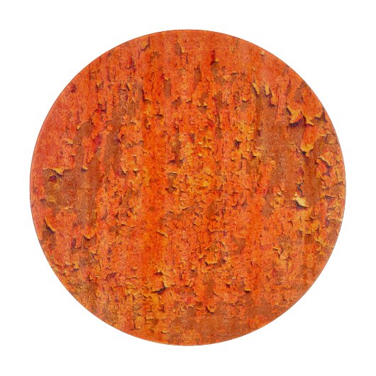 ヴィンテージ錆:古いテクスチャサーフェス カッティングボード (正面)