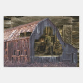 ヴィンテージ鍛冶屋ウェルダー ラッピングペーパーシート (正面)