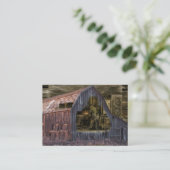 ヴィンテージ鍛冶屋ウェルダー 名刺 (スタンド正面)