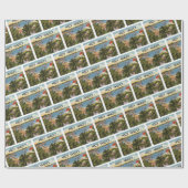 ヴィンテージ鍵ウェストフロリダシーン ラッピングペーパー (フラット)