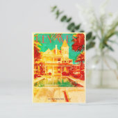 ヴィンテージ鍵ウェスト旅行はがき ポストカード (スタンド正面)