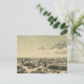 ヴィンテージ鍵ウエストイラストレーション ポストカード (スタンド正面)