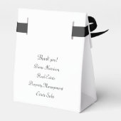 ヴィンテージ鍵ギフトボックス フェイバーボックス (裏面サイド)