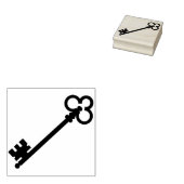 ヴィンテージ鍵スタンプ ラバースタンプ (押印)