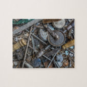 ヴィンテージ鍵ツールがワークショップをロック困難 ジグソーパズル (横)