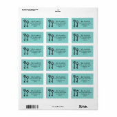 ヴィンテージ鍵ラベル – 青 ラベル (フルシート)