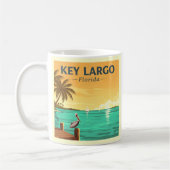 ヴィンテージ鍵ラルゴフロリダ コーヒーマグカップ (左)