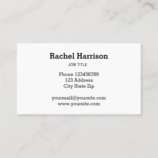 ヴィンテージ鍵実在エステートインテリアデザイナの評価 名刺 (裏面)