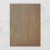 ヴィンテージ鍵結婚インフォメーションゲスト エンクロージャーカード (裏面)