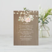 ヴィンテージ鍵結婚インフォメーションゲスト エンクロージャーカード (スタンド正面)