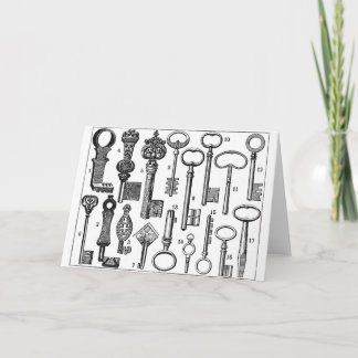 ヴィンテージ鍵 カード