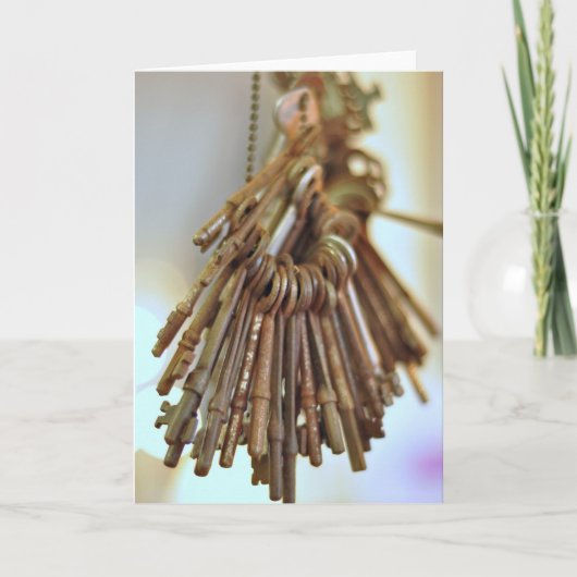 ヴィンテージ鍵 カード (正面)