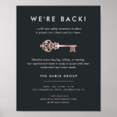 ヴィンテージ鍵 |実在不動産事業の再開 ポスター (正面)