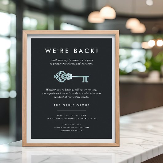 ヴィンテージ鍵 |実在不動産事業の再開 ポスター