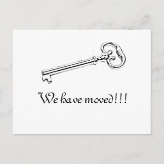 ヴィンテージ鍵 案内ポストカード