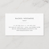 ヴィンテージ鍵 |金ゴールド |実在財産 名刺 (裏面)