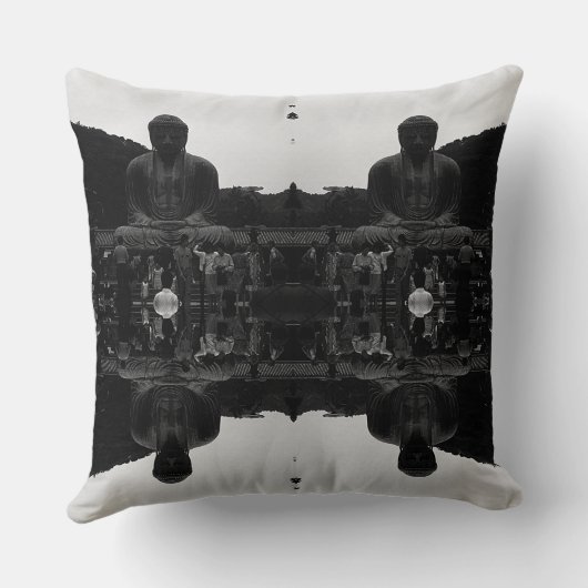 ヴィンテージ鎌倉仏素晴らし観光客マウス クッション (裏面)