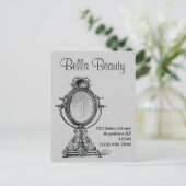 ヴィンテージ鏡 ポストカード (スタンド正面)