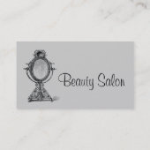 ヴィンテージ鏡 名刺 (裏面)