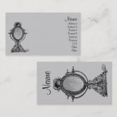 ヴィンテージ鏡 名刺 (正面/裏面)