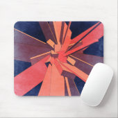 ヴィンテージ長方形 マウスパッド (マウス)