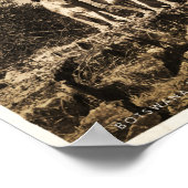 ヴィンテージ長部国立公園旅行ポスター ポスター (角)