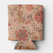 ヴィンテージ開花つる植物植物学プリント 缶クーラー (裏面)