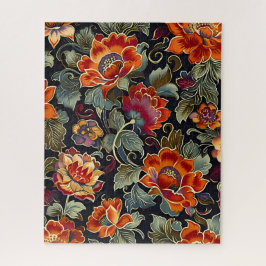 ヴィンテージ開花エレガンスジグソーパズル ジグソーパズル