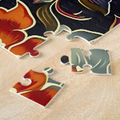 ヴィンテージ開花エレガンスジグソーパズル ジグソーパズル (側面)