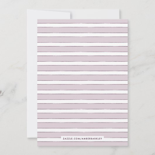 ヴィンテージ開花フローラ結婚式招待状試験 (裏面)