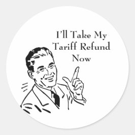 ヴィンテージ関税還付小切手 ラウンドシール