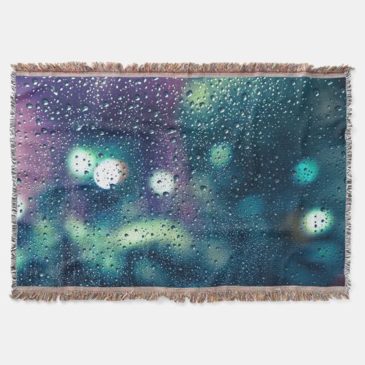 ヴィンテージ降雨ウィンドウエフェクト スローブランケット (正面)
