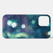 ヴィンテージ降雨ウィンドウエフェクト Case-Mate iPhoneケース (裏面 (横))