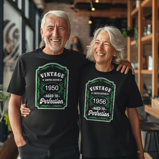 ヴィンテージ限定版誕生日Tee Tシャツ