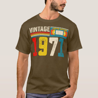 ヴィンテージ限定版1971女性用Tシャツ Tシャツ